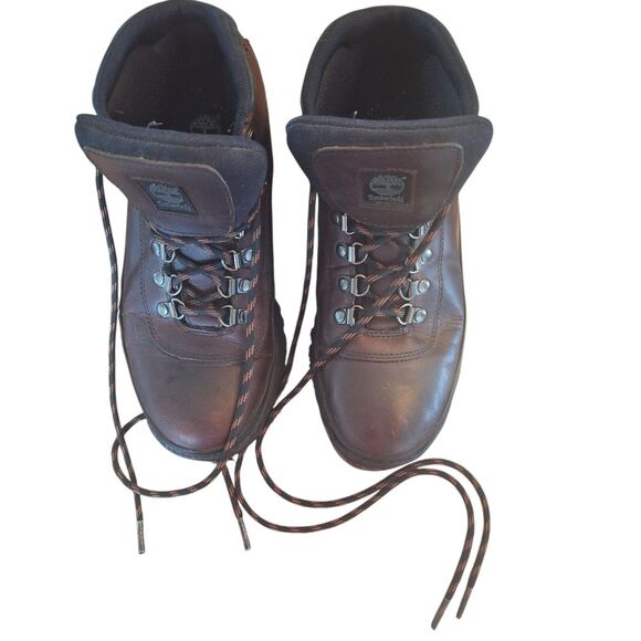 Timberland ACT Performance Leather Hiking Trail Boots Mocha Brown 96623 Women 9 - Picture 14 of 16